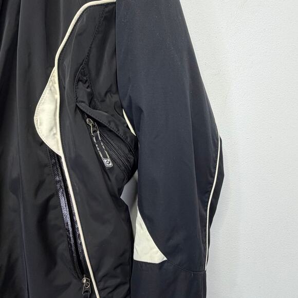 ROSSIGNOL Mens Ski Snowboard Jacket Black Insulated Waterproof Hooded Coat Large - Picture 11 of 16